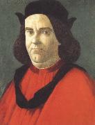 Sandro Botticelli Portrait of Lorenzo de'Lorenzi